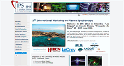 Desktop Screenshot of ips2012.erudicio.com